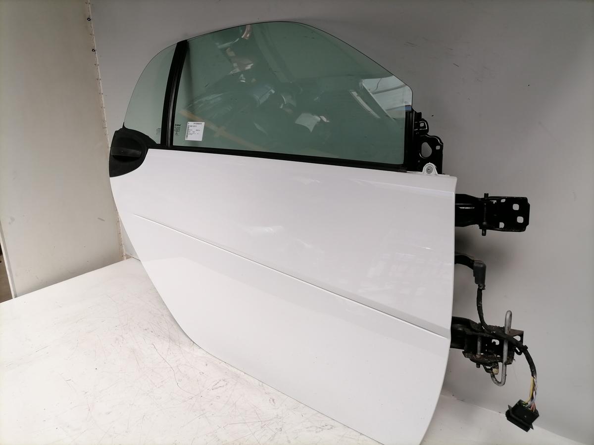 Smart Fortwo 451 ED3 original T&uuml;r rechts EAZ Wei&szlig; Bj.2013